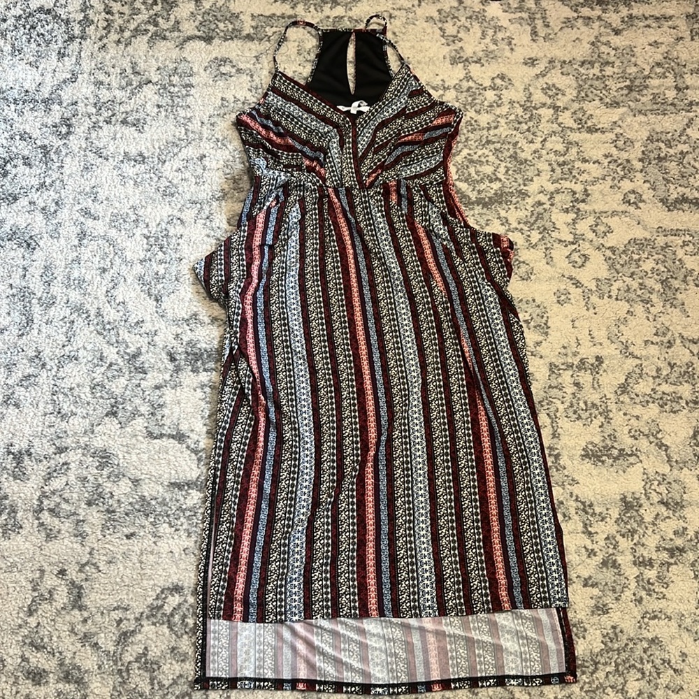 BCBGeneration floral striped dress - Picture 3 of 7